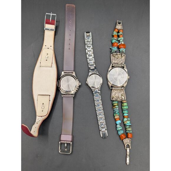 Vintage & Modern Women\'s Watch Lot of 4 Lorus Legacy Turquoise Rumors READ main image 7